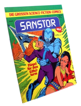 Die grossen Science-Fiction-Comics Album Nr. 9: Sanstor - Flügel für den Eiffelturm von Ehapa